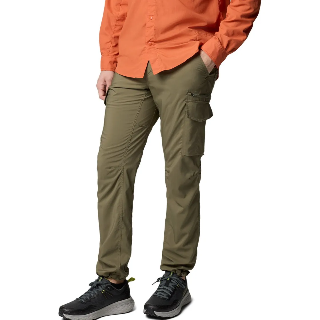 COLUMBIA Skien Valley Cargo Pants, herre (Stone Green) Sale