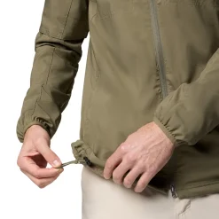 COLUMBIA Skien Valley Hooded LS Sommer- og myggejakke, herre (Stone Green) Sale