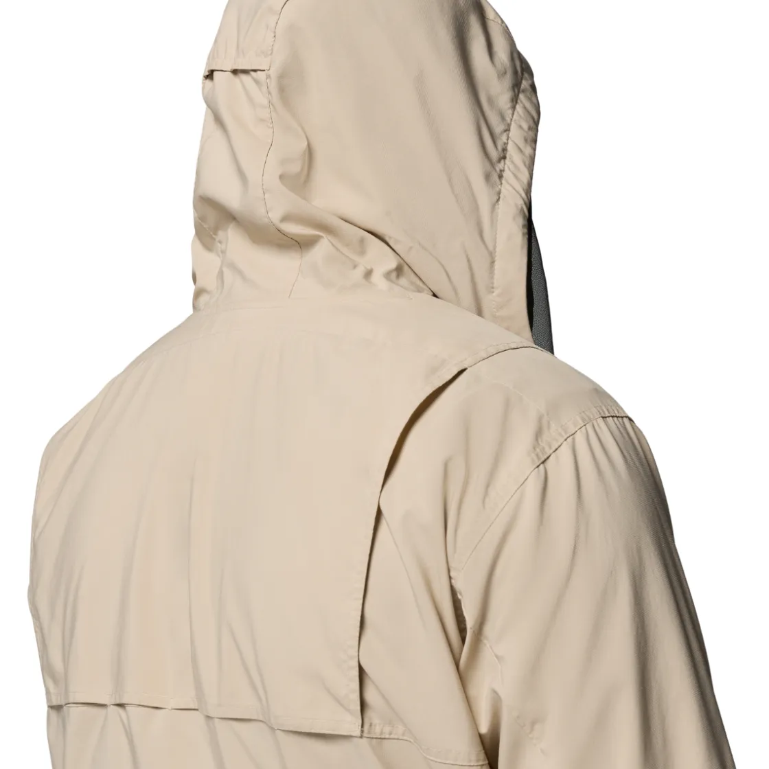 COLUMBIA Skien Valley Hooded LS Sommer- og myggejakke, herre (Acient Fossil)