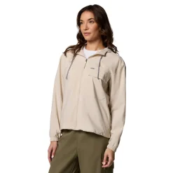 COLUMBIA Skien Valley Hooded LS Sommer- og myggejakke, dame (Dark Stone) Clearance