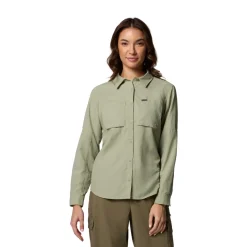 COLUMBIA Skien Valley LS Shirt, dame (Safari) Outlet