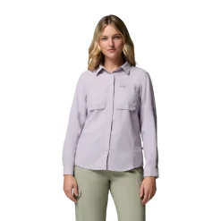 COLUMBIA Skien Valley LS Shirt, dame (Lavender) Outlet
