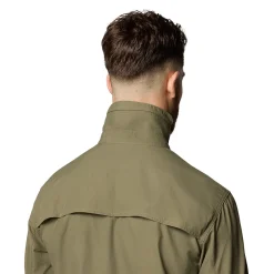 COLUMBIA Skien Valley LS Skjorte, herre (Stone Green) Sale
