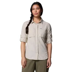 COLUMBIA Skien Valley LS Skjorte, dame (Dark Stone) Sale