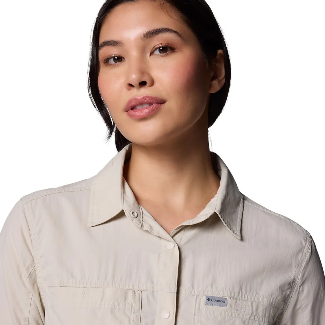 COLUMBIA Skien Valley LS Skjorte, dame (Dark Stone) Sale