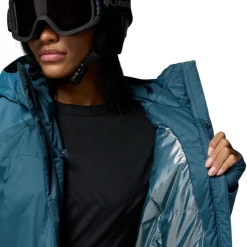 COLUMBIA Snowy Summit Insulated skijakke, dame (Everblue Dobby) Clearance