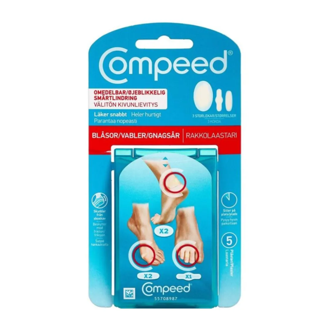COMPEED Mix Vabelplaster New