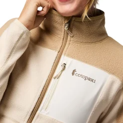 COTOPAXI Abrazo FZ Fleece, dame (Khaki Cream) Clearance