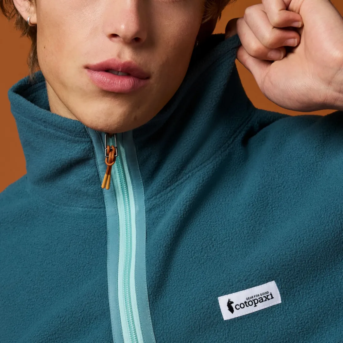 COTOPAXI Amado Fleece Pullover, herre (Ocean) Clearance