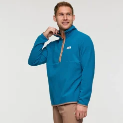 COTOPAXI Amado Fleece Pullover, herre (Lake) Clearance