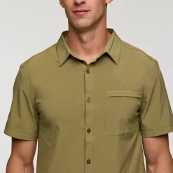 COTOPAXI Cambio Button Up Skjorte, herre (Moss) Outlet