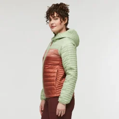 COTOPAXI Capa Insulated Hooded jakke, dame (Green Tea) Best