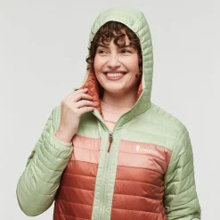 COTOPAXI Capa Insulated Hooded jakke, dame (Green Tea) Best