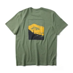 COTOPAXI Down The River T-shirt, herre (Fatique) Sale