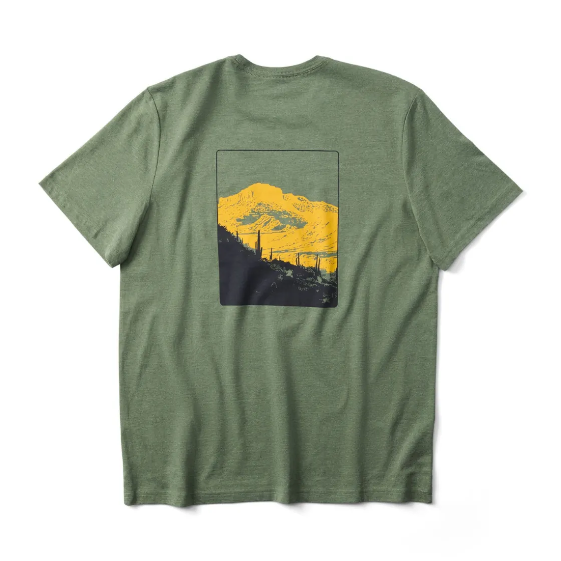COTOPAXI Down The River T-shirt, herre (Fatique) Sale