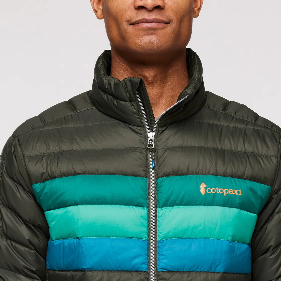 COTOPAXI Fuego Down dunjakke, herre (Woods Stripes) Best