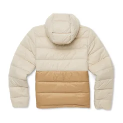 COTOPAXI Fuego Max Down Hooded Dunjakke, dame (Cream and Khaki) Outlet