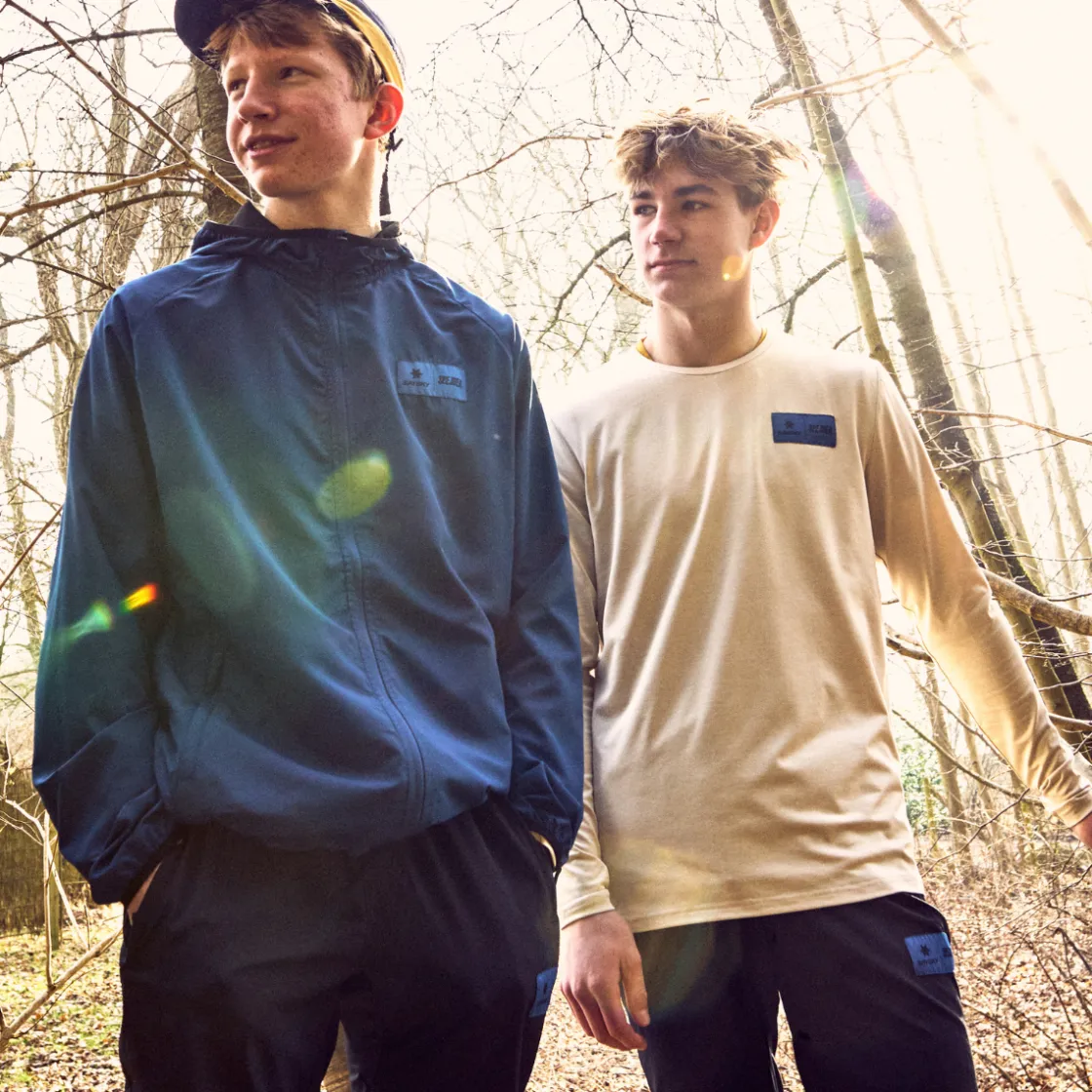 DET DANSKE SPEJDERKO DDS x Saysky Pace Pants løbebukser (Black) Outlet