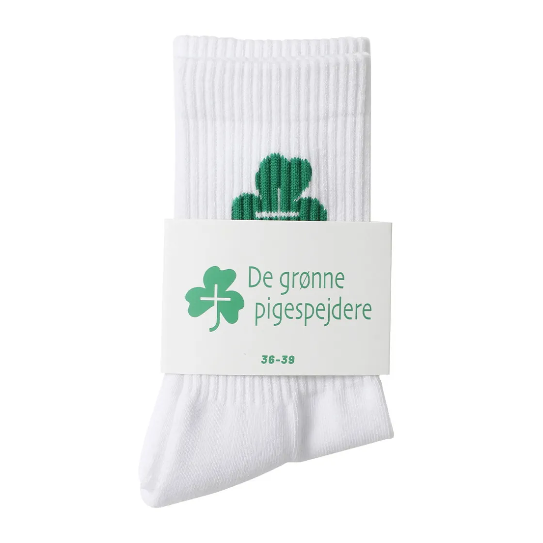 DEGRØNNEPIGESPEJDERE De grønne pigespejdere Organic Cotton Sock (White) Best