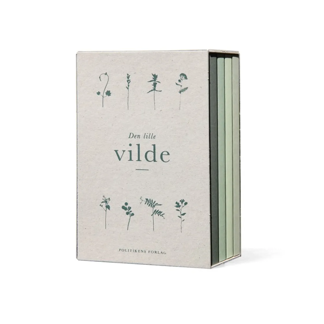 DIVERSE Den lille Vilde - 4 små sankebøger Clearance
