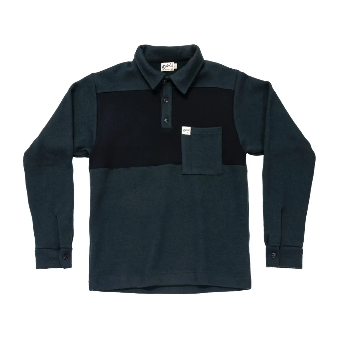 DEVOLD Archive Ferry Polo (Pine) Hot