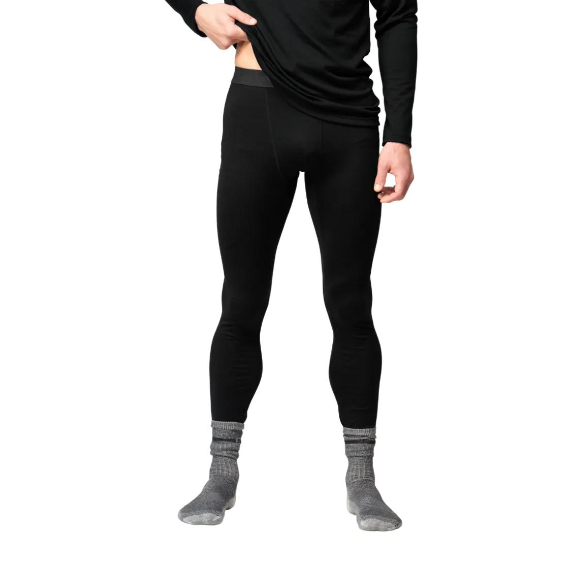 DEVOLD Breeze Plus Merino 200 Long Johns, herre (Black) Discount