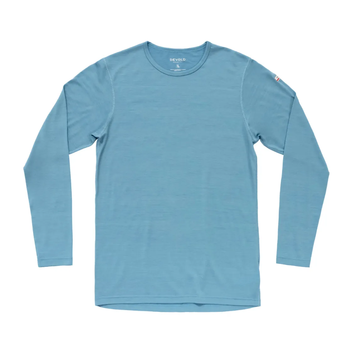DEVOLD Breeze Plus Merino 200 Trøje, herre (Skyblue) Sale