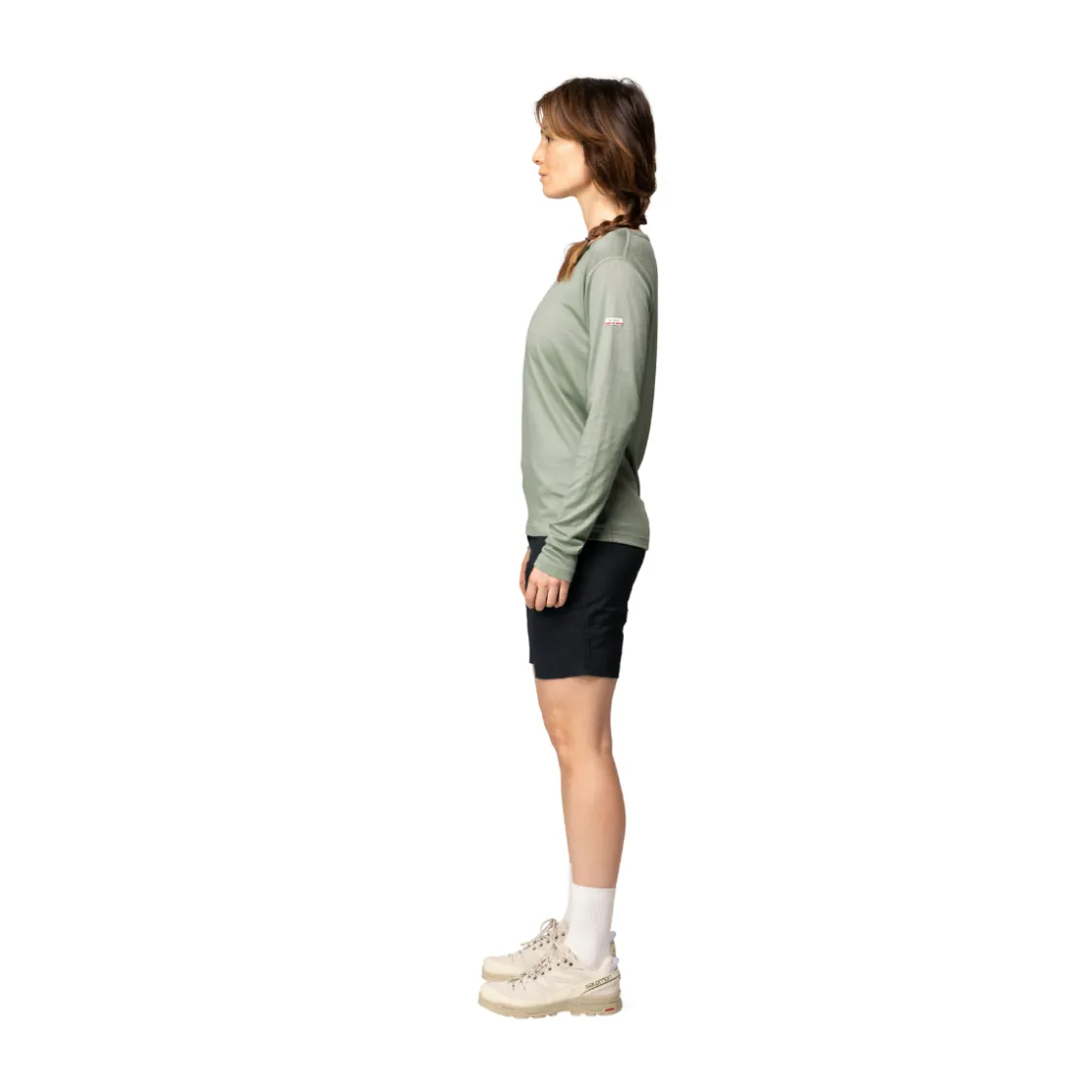DEVOLD Breeze Plus Merino 200 Trøje, dame (Fog) Clearance
