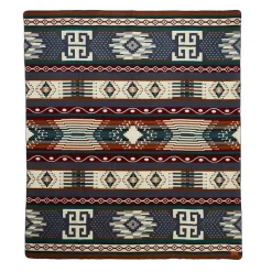 ECUADANE Mountain Plaid, Sumaco Wave