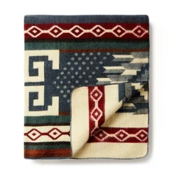 ECUADANE Mountain Plaid, Sumaco Wave