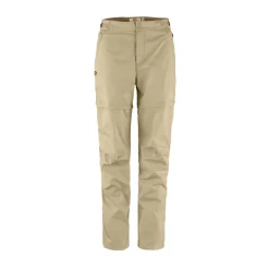 FJÄLLRÄVEN Fjällräven Abisko Hike Zip-off Bukser, dame (Fossil) Discount