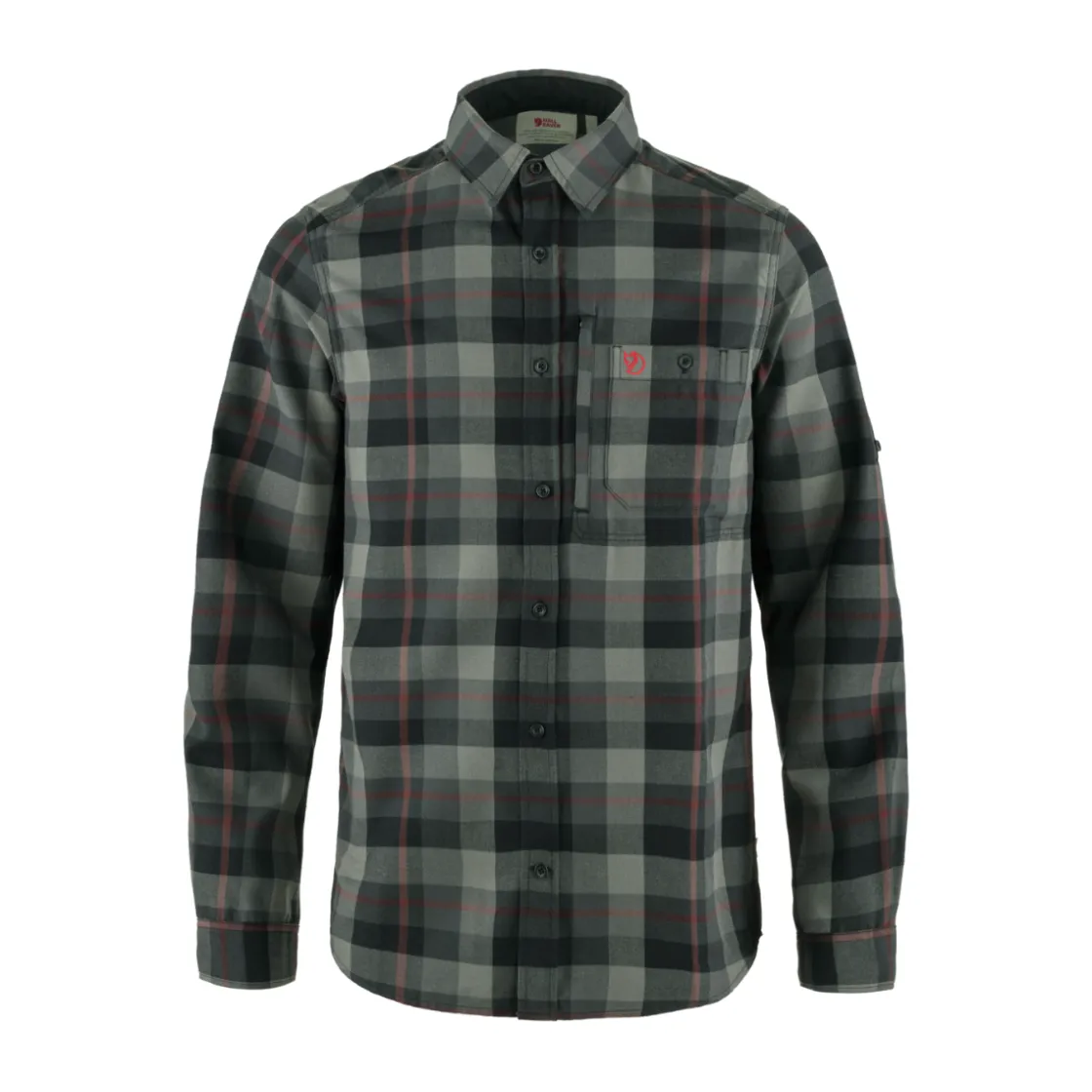 FJÄLLRÄVEN Fjällräven Fjällglim Skjorte, herre (Black Grey) New