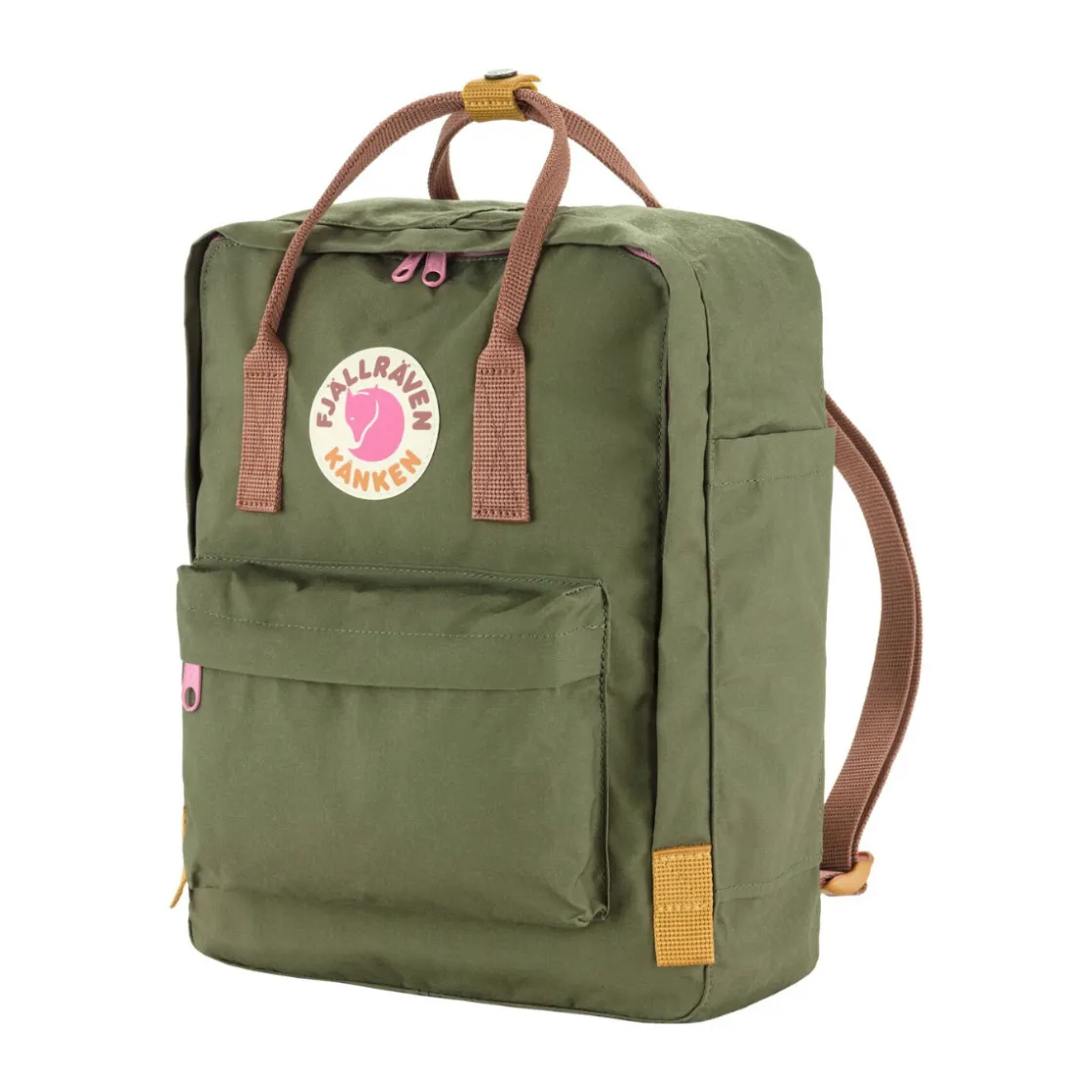 FJÄLLRÄVEN Fjällräven Kånken Koncept rygsæk 16 L (Green Khaki Dust) Discount