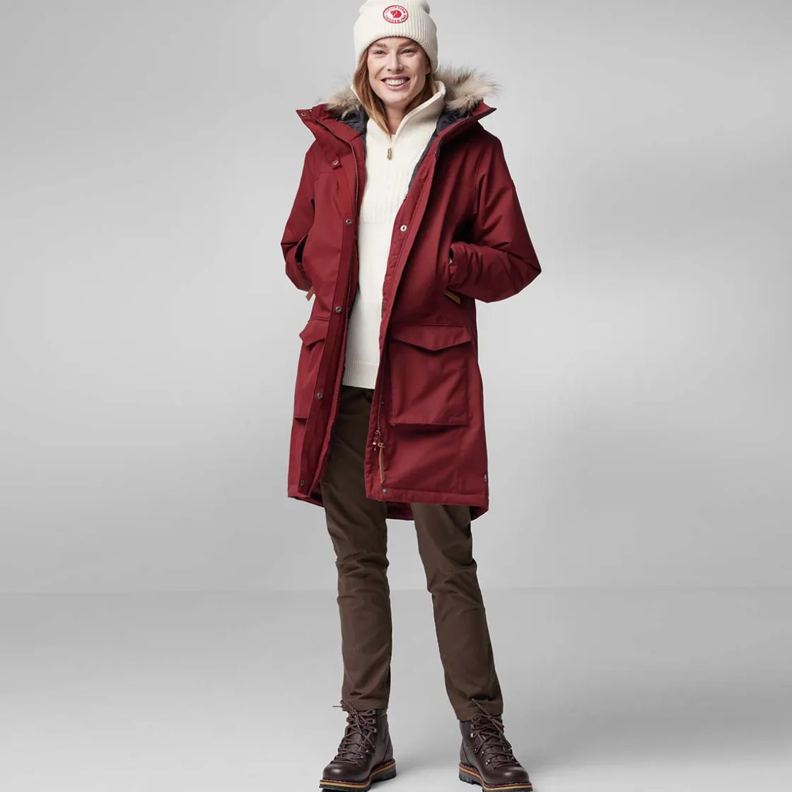 FJÄLLRÄVEN Fjällräven Nuuk Lite Parka, dame Outlet
