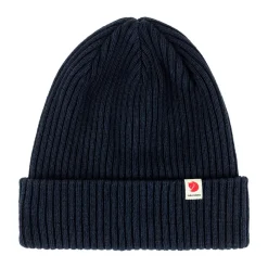 FJÄLLRÄVEN Fjällräven Rib Hat / Hue (Dark Navy) New