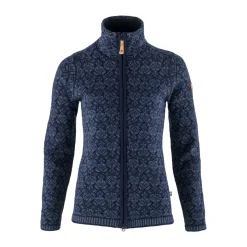 FJÄLLRÄVEN Fjällräven Snow Cardigan, dame (Dark Navy) Outlet