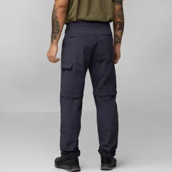 FJÄLLRÄVEN Fjällräven Travellers MT Zip-Off Bukser, herre (Dark Navy) Best