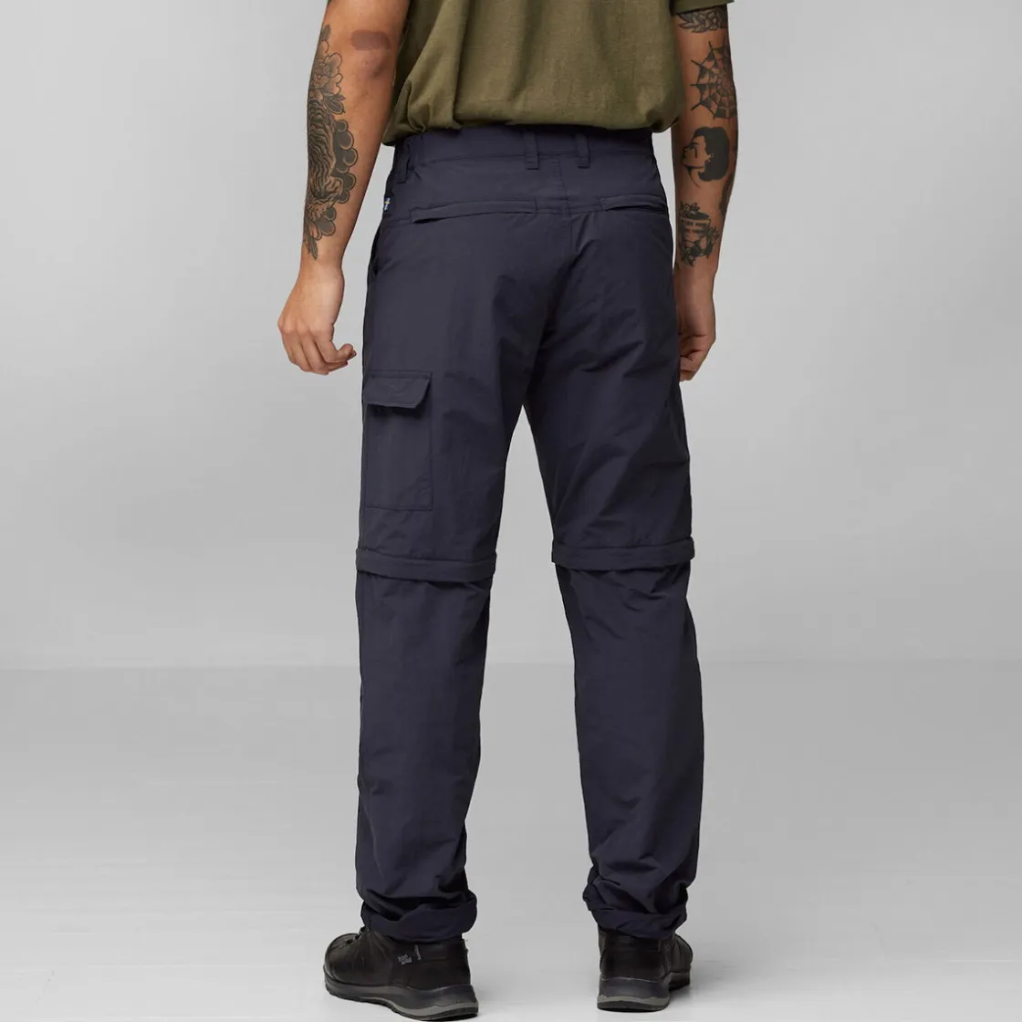 FJÄLLRÄVEN Fjällräven Travellers MT Zip-Off Bukser, herre (Dark Navy) Best