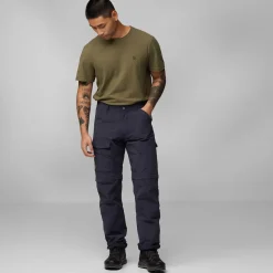 FJÄLLRÄVEN Fjällräven Travellers MT Zip-Off Bukser, herre (Dark Navy) Best