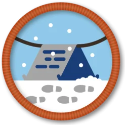 DDS Fokusmærke Vinterbivy (junior) Clearance