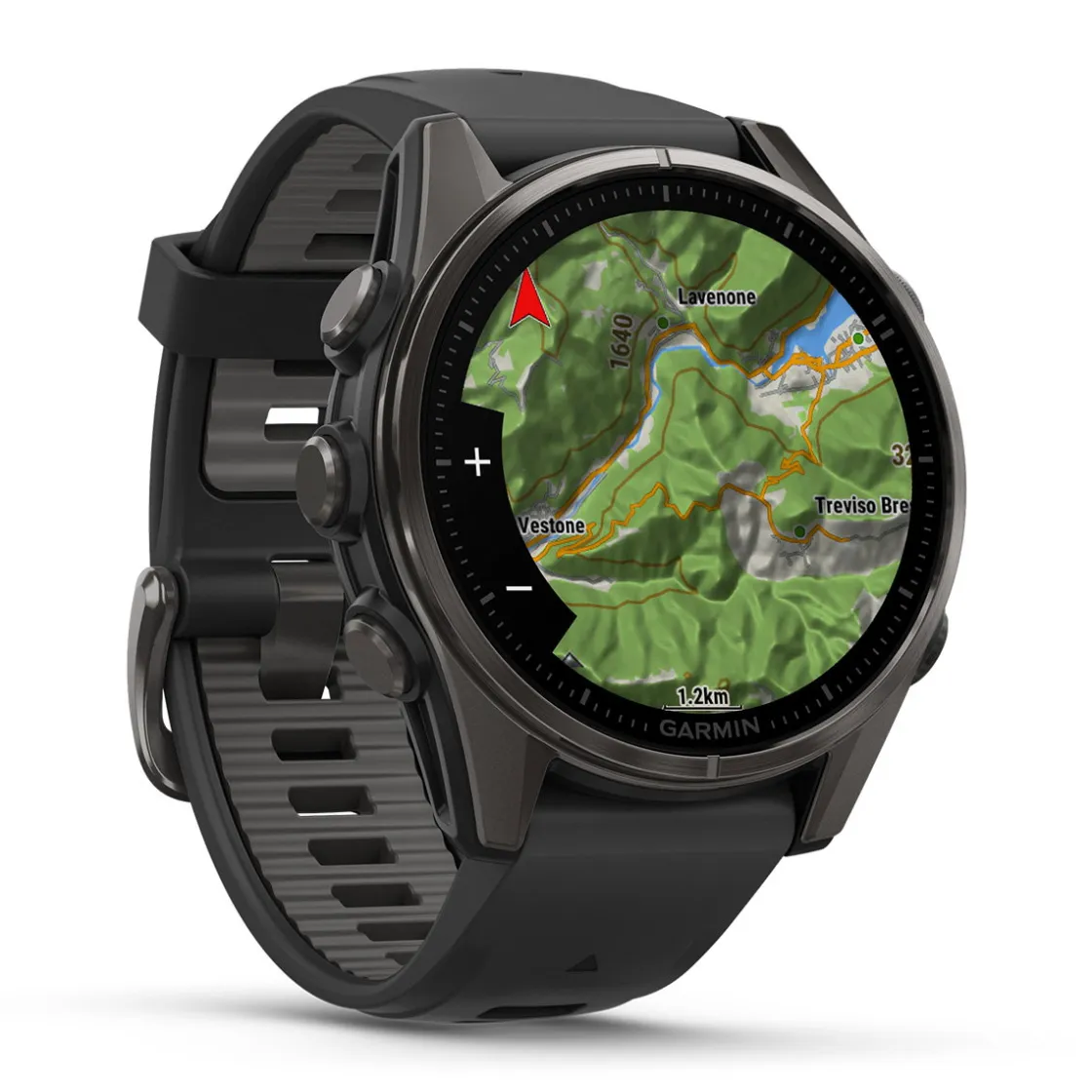 GARMIN Fenix 8 AMOLED Sapphire, 43 mm (Carbon Grey) Clearance