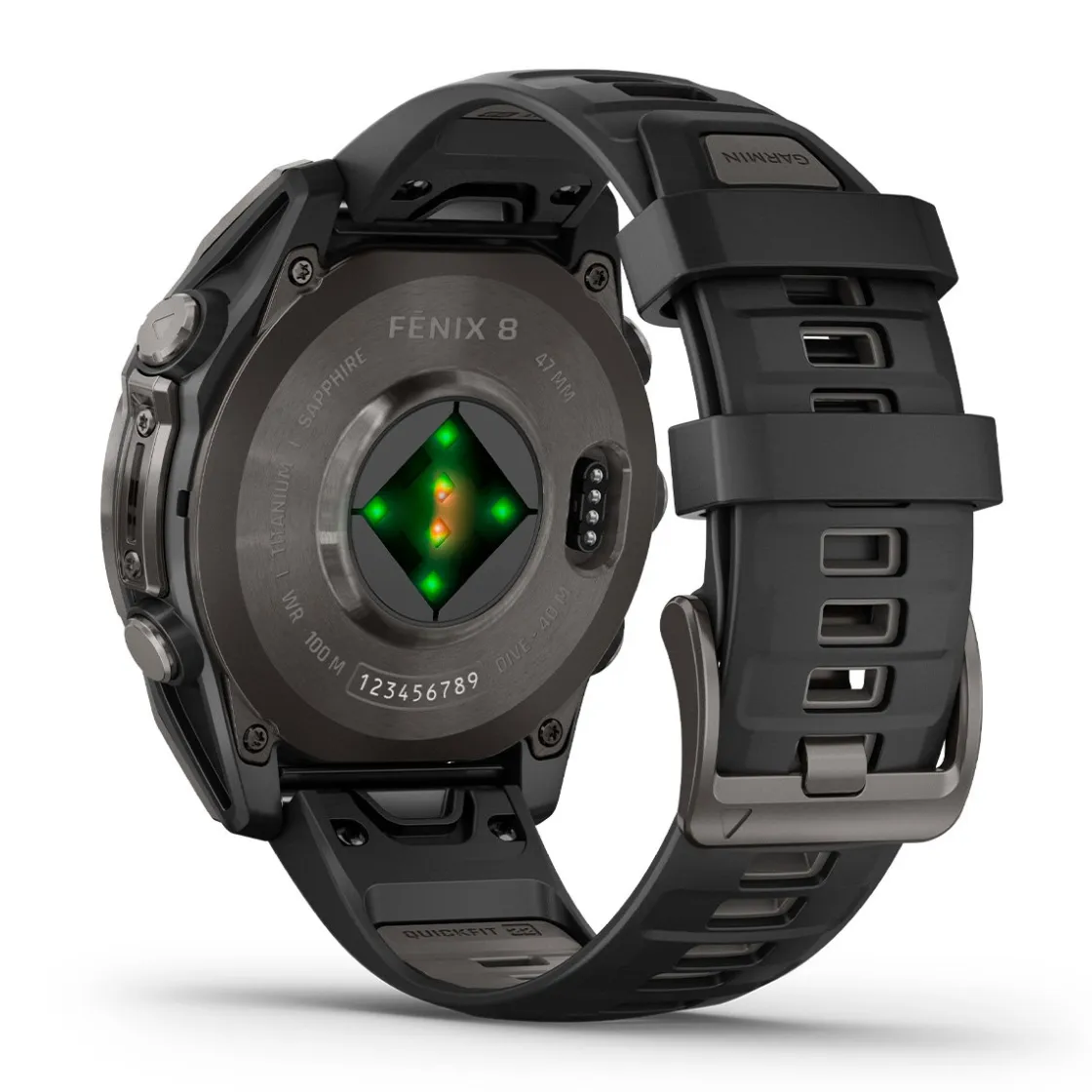 GARMIN Fenix 8 AMOLED Sapphire, 47 mm (Carbon Grey) New