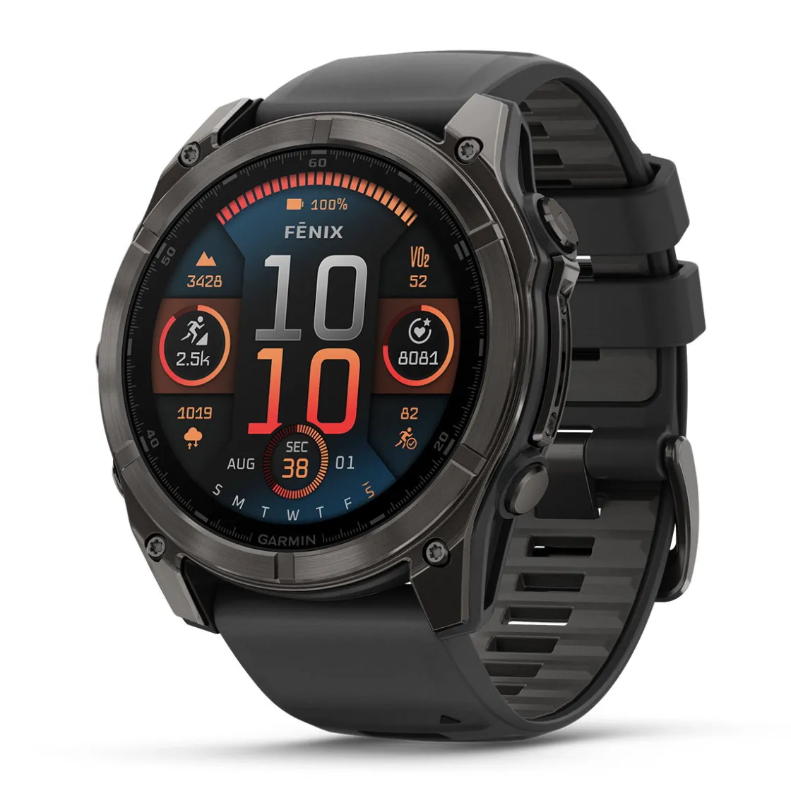 GARMIN Fenix 8 AMOLED Sapphire, 51mm (Carbon Grey) Best