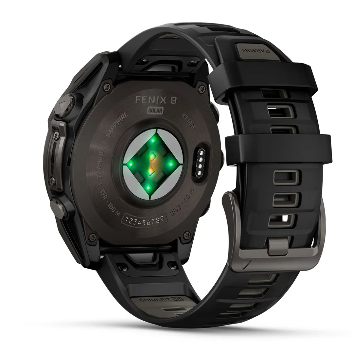 GARMIN Fenix 8 Sapphire Solar, 47mm (Carbon Grey) Best