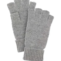 HESTRA Basic Wool Half Finger, Grey New