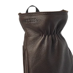 HESTRA Eirik Deerskin handsker (Chocolate) Outlet