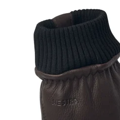 HESTRA Tore Deerskin handske, herre (Chocolate)