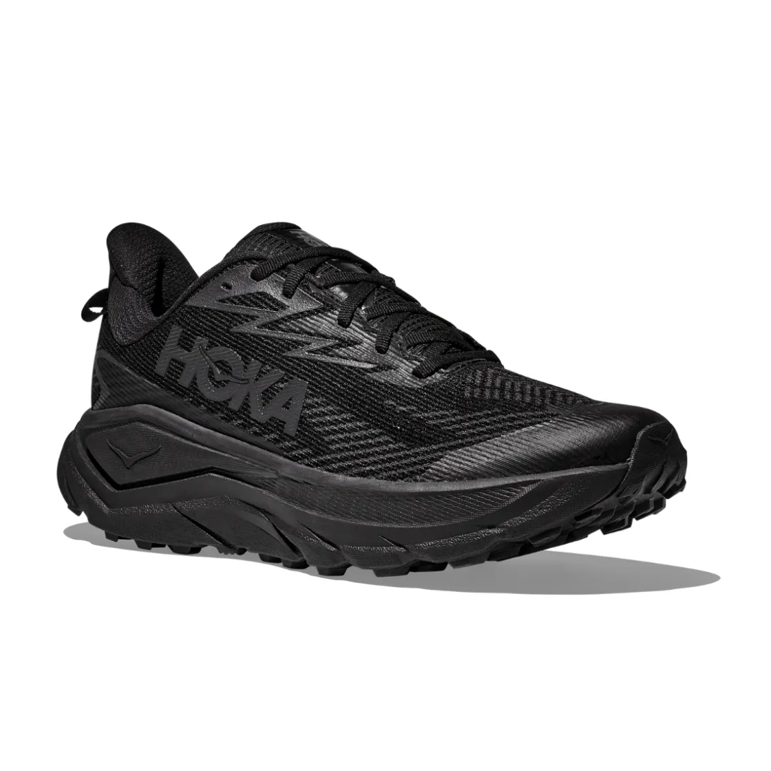 HOKA Challenger 8 GTX trailsko, dame (Black / Carbon Black) Clearance
