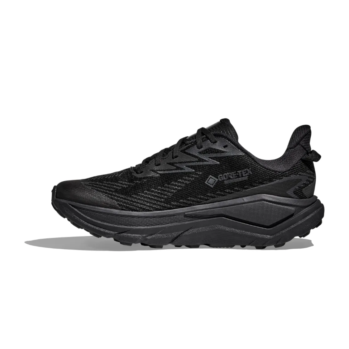 HOKA Challenger 8 GTX trailsko, dame (Black / Carbon Black) Clearance