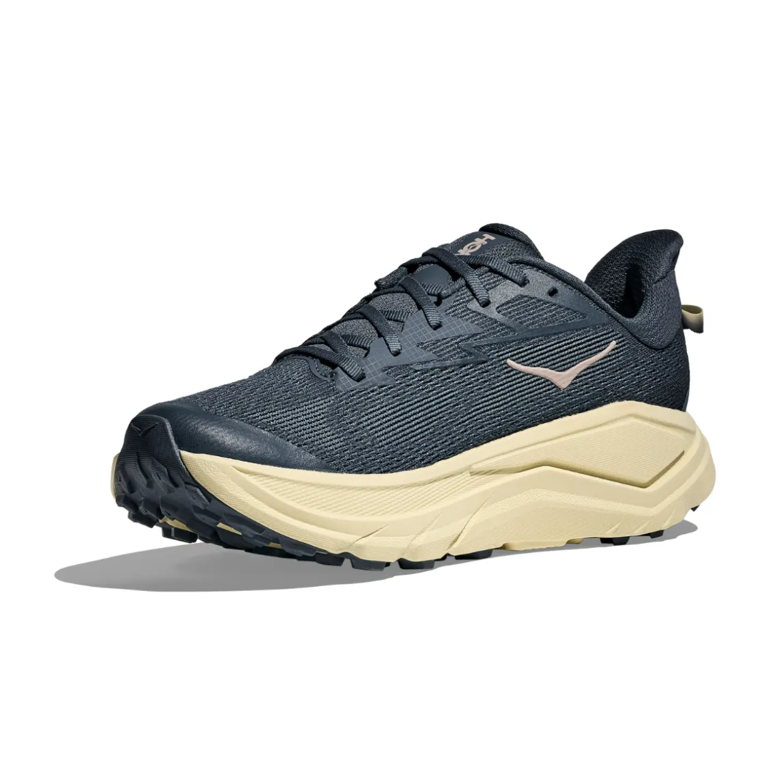 HOKA Challenger 8 trailsko, herre (Faded Navy / Pampass Grass) Outlet